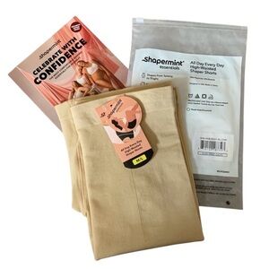 Shapermint All Day Everyday High-waisted Shaper Shorts M/L Chai color NWT